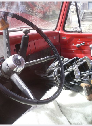 Illustration for article titled 1963 Ford Pickup Down On The Denver Street